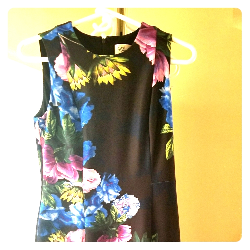 NWOT Eliza J floral dress